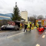 Schwerer Verkehrsunfall auf der Landstraße Richtung Oker