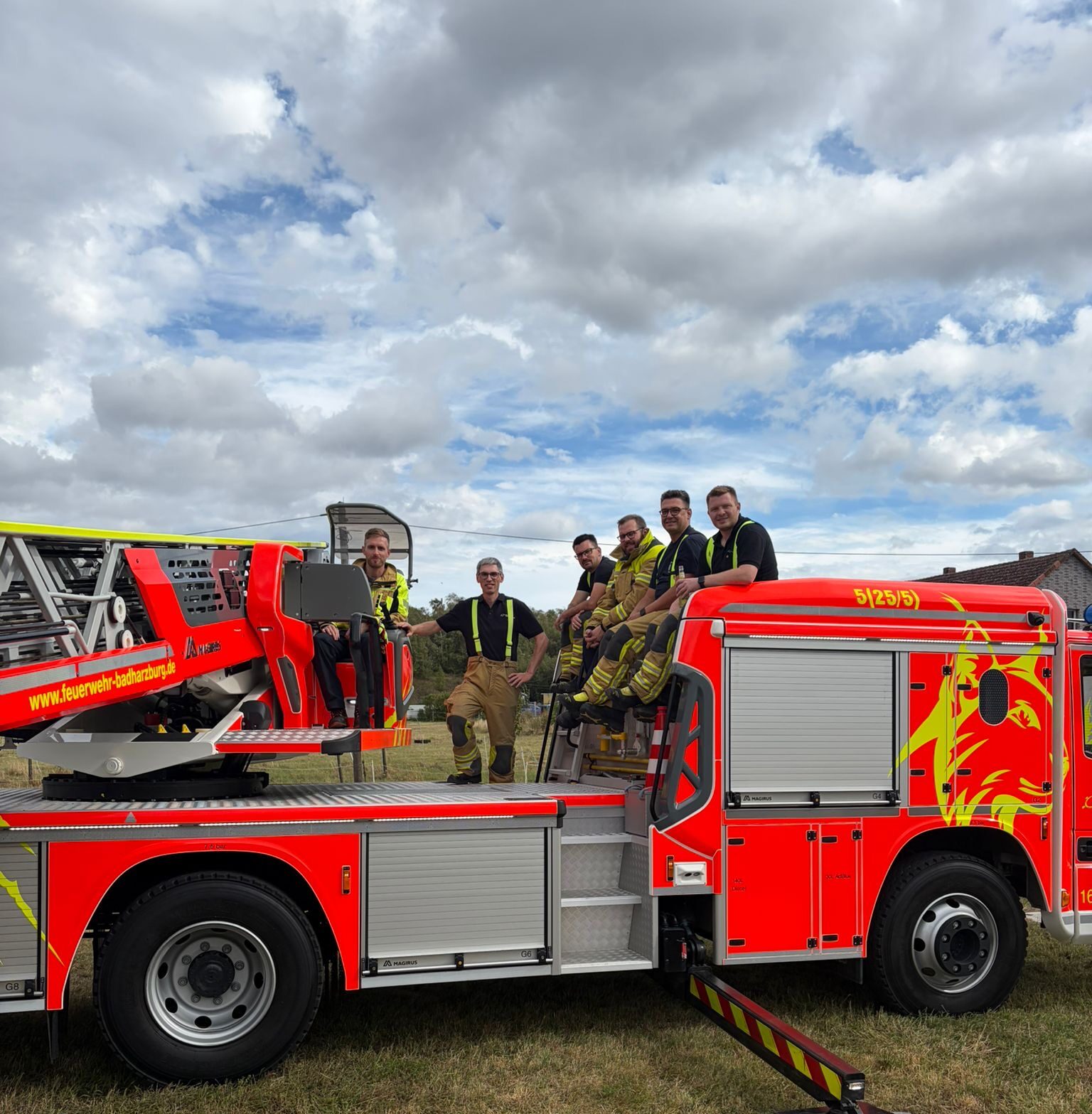 Drehleitermaschinistenlehrgang bei der Ortsfeuerwehr Bad Harzburg